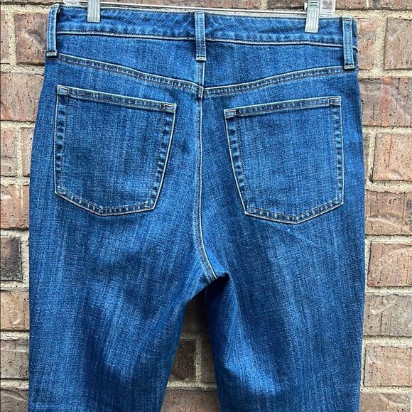 Talbots Women’s Modern Ankle Blue Straight Leg Jeans High Waist Copper Felt Fall - Picture 11 of 16